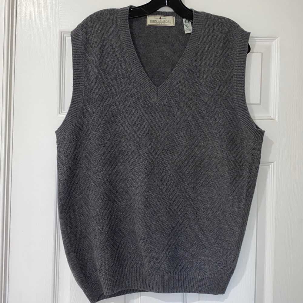 Men's John Ashford Golf Sweater Vest